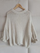 Sweter  Made in Italy S M L wełna moher Zara cocomore