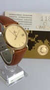 Omega Quartz, stan idealny, NOS, piękny zegarek męski z dokumentami