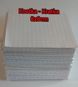 Kostka Kratka 8x8cm 