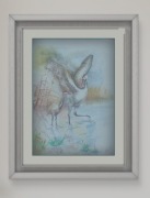 Oryginalny autorski rysunek "Unconditional love" z sygn.i certyfikatem aut.