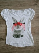 Bluzka koszulka t-shirt krótki rękaw Pepco rozm. 116122 6/7 lat