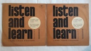 Nauka języka Angielskiego, dwie płyty winylowe ok. 1960 r.
