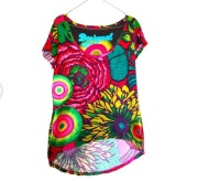 Piękna luźna bluzka desigual L -XL