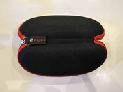 Etui/pokrowiec Frido na okulary czerwono-czarny neoprenowy