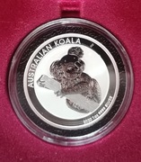 Koala 2020 moneta 1 uncja srebra 999 intercept