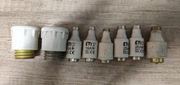 Bezpiecznik zestaw 6 szt + oprawki 