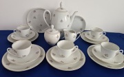 PIĘKNA PORCELANA FREIBERGER SERWIS KAWOWY