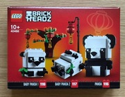 LEGO 40466 BrickHeadz Pandy na Chiński Nowy Rok