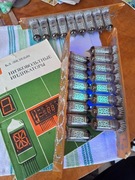 Zestaw 8 lamp Wyświetlacz fluorescencyjny FVD iv-4 Nie nixie