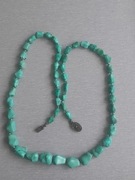 Chinka turkusy srebro nadzyjnik Prl