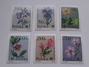 Znaczki polskie czyste z klejem