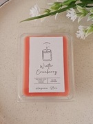 Sojowy wosk do kominka o zapachu Winter cranberry