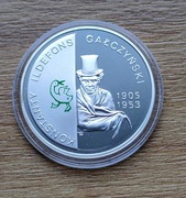 10 zł srebro Gałczyński 