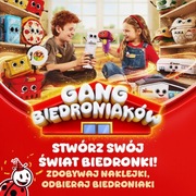 Naklejki biedronka gang Biedroniaków.  Sztuka za 50gr