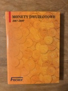 Klaser monety dwuzłotowe 2007-2009