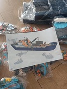 NOWE klocki a’la LEGO – Duży statek z żurawiem