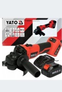 SZLIFIERKA KĄTOWA YATO 125MM BEZSZCZOTKOWA 18V 4Ah 