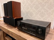 Kino domowe Denon z usterką, głośniki i wzmacniacz