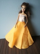 Ubranka dla lalki Barbie - sukienka