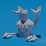 Popiersie Dr. Octopus z Marvela