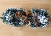 Stroik bożonarodzeniowy srebrny.