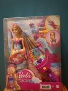 Lalka barbie Mattel z maszynką do krecenia włosów 