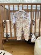 Newbie komplet body i legginsy w kwiaty 80