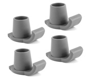 Nakładki ślizgowe do chodzika Walker Ski 4 szt 1 1/8 cala