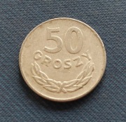 Moneta 50 groszy 1976r.