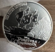 Srebrna moneta 1oz Disney-Piraci z Karaibów - Latający Holender 2021 Ag 999