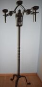 Średniowieczny świecznik rycerski - wysokość  148 cm 