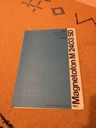 Schematy Magnetofon M 2403 SD