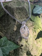 Wisiorek handmade wire wrapping 