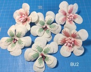 SCRAPKI KRAKÓW KWIATY z bawełny 6 szt. duże PIĘKNE!