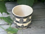 Doniczka ceramiczna ręcznie robiona