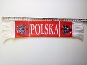 Mini szalik dla kibica reprezentacji Polski 40 cm długoci