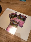 Phantasmal Flames Zacian 045/094 Reverse holo + 2x 045/094 holo