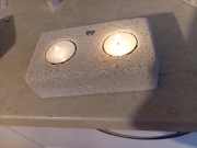 Świecznik stojak na podgrzewacze 