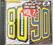 Muzyka LAT 80-tych,The Best Of 1980-90 vol.7,cena za 2 płyty CD-79,90 zł