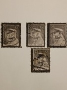 Rok 1935. Fi 273,275I,II, kasowany z obiegu pocztowego