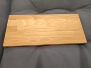Półka dębowa wisząca 45x22x2 cm  LITY Dąb oszlifowany, loft premium