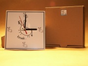 Zegar ŁOSIEK 15x15cm