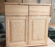 Komoda sosnowa surowa