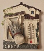 Magnes na lodówkę ceramiczny Crete Kreta Grecja Chania Heraklion  (1K) 