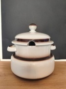 Garnek waza kamionka ceramika na zupę kompot ogórki