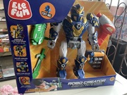 Duży interaktywny robot do skręcania 