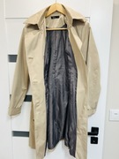 Bezowy trencz ptaszcz damski Flame M