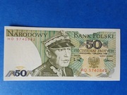 50 ZŁ 1988 ŚWIERCZEWSKI SER HD UNC