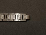 Męska srebrna bransoletka Lacoste 21cm