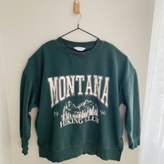 Bluza szmaragdowa z długim rękawem rozmiar L